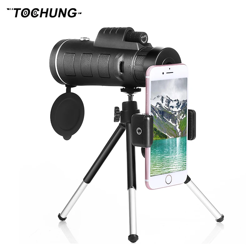 TOCHUNG Мини Ручной 40x60 Professional Монокуляр Военная Униформа Высокое качество охота