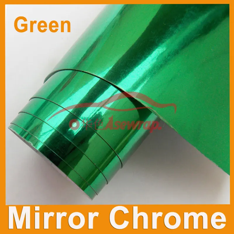 Высококачественная зеркальная хромированная Серебряная виниловая самодельная