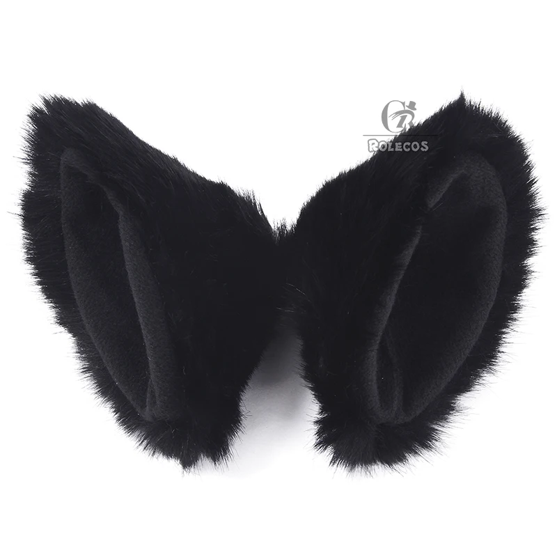 Женские заколки для волос ROLECOS разноцветные в виде кошачьих ушей Хэллоуина милые