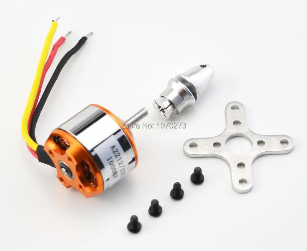 A2212 2212 1000KV бесщеточный двигатель + 30A ESC 1 пара 1045 Пропеллер для F450 F550 квадрокоптера