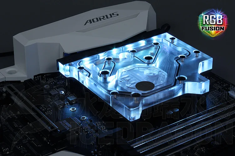 EK-FB GA Z270X процессор водонагреватель Gigabyte Z170 Z270X кулер для воды материнская плата+ процессор