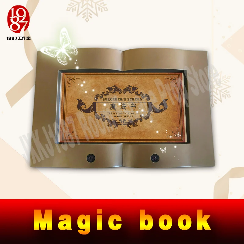 JXKJ1987 реквизит для проведения такагизма Игра magic book имитации движений страниц