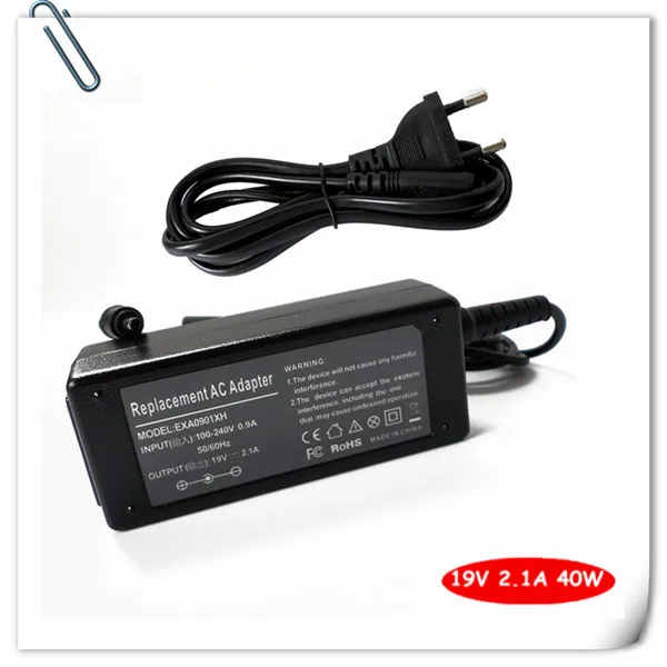 19V 2.1A зарядное устройство для ноутбука AC адаптер питания SAMSUNG серии 7: XE700T1A A04US A05US