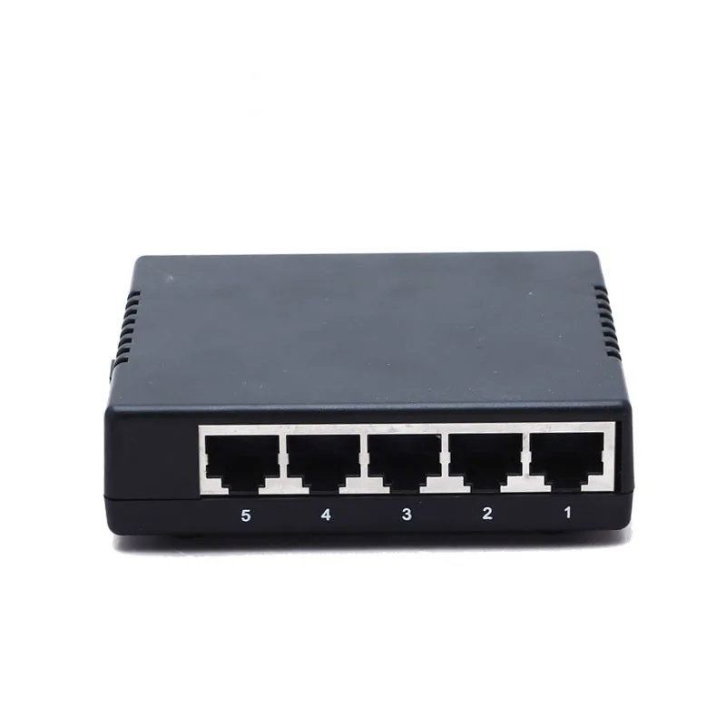ANDDEAR Z1 пассивный 5 портов Poe коммутатор 12 В 4/5 + 7/8 ethernet 10/100 Мбит/с poe 4 порта питания