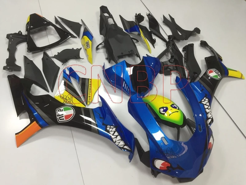 Обтекатели YZF R1 2015-2017 комплекты обтекателей с синей и черной акулой YZFR1 2016 YZF1000 2015