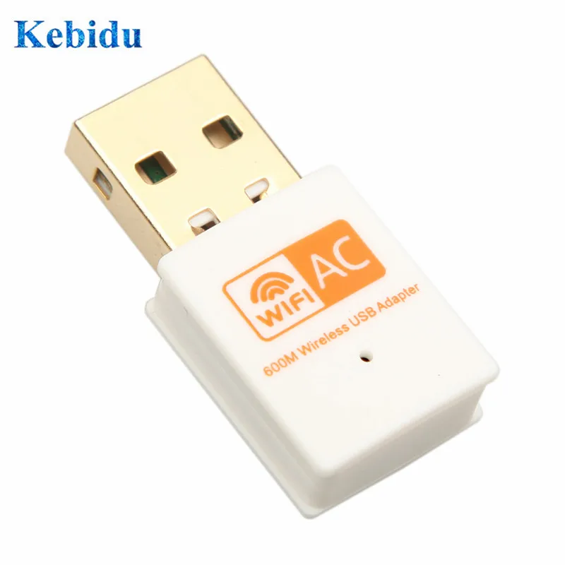 USB Wi Fi адаптер KEBIDU 600 Мбит/с 2 4/5 ГГц 802.11b/n/g/ac|Сетевые карты| |
