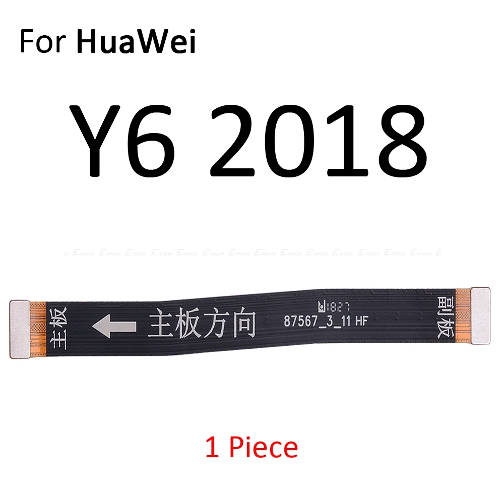 Новинка, материнская плата, гибкий ЖК-кабель для HuaWei Y9 Y7 Y6 Prime Pro Y5 GR5