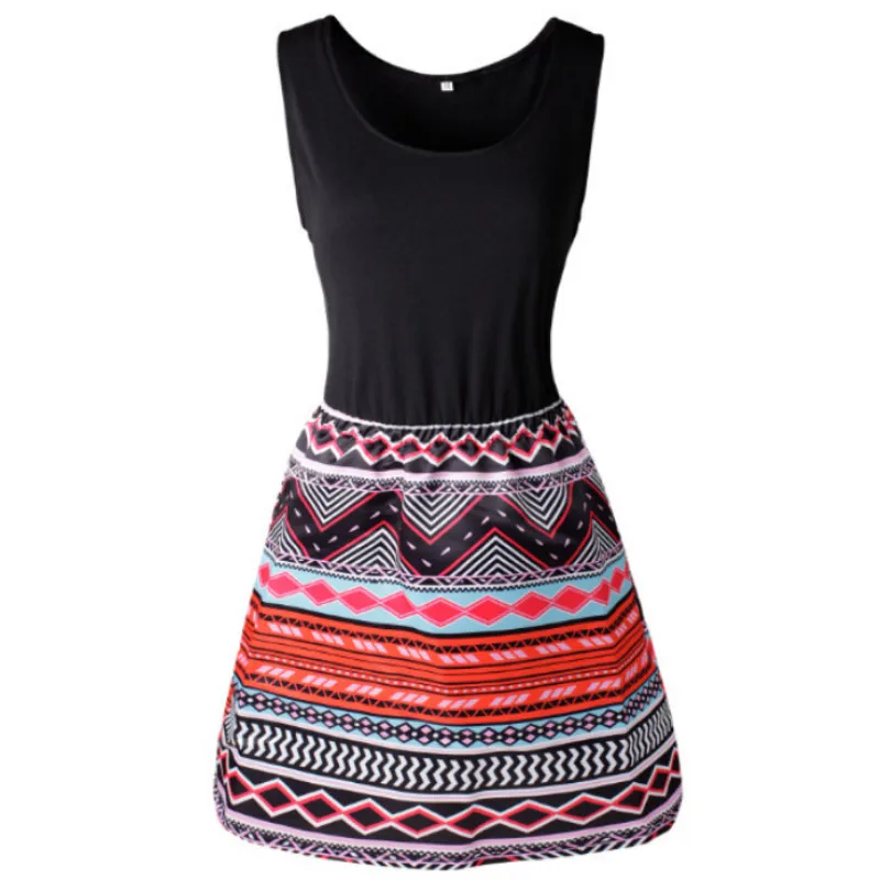 Цельнокроеное женское Бандажное мини платье Vestido Feminino без рукавов летнее Vestidos