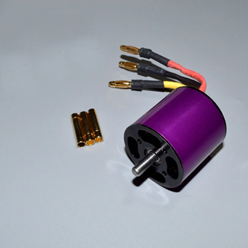 1 шт. 4 полюсный 3650 бесщеточный двигатель 4000KV внутренний ротор 5x12 5 мм запасные