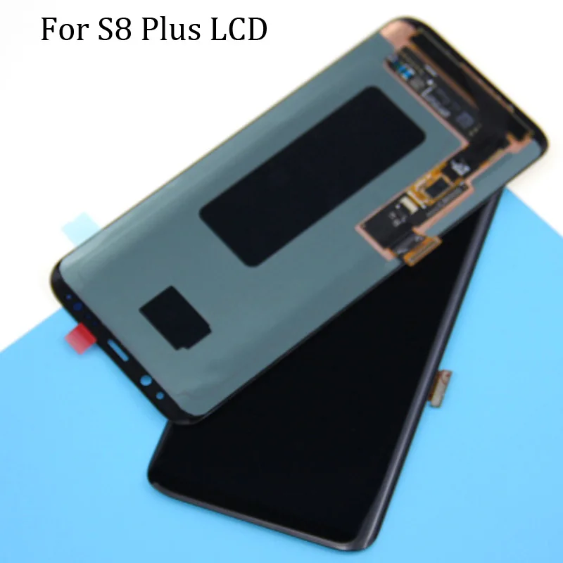 S8 G950 G950F дисплей для SAMSUNG Galaxy Замена экрана ЖК сенсорный дигитайзер сборка Plus G955