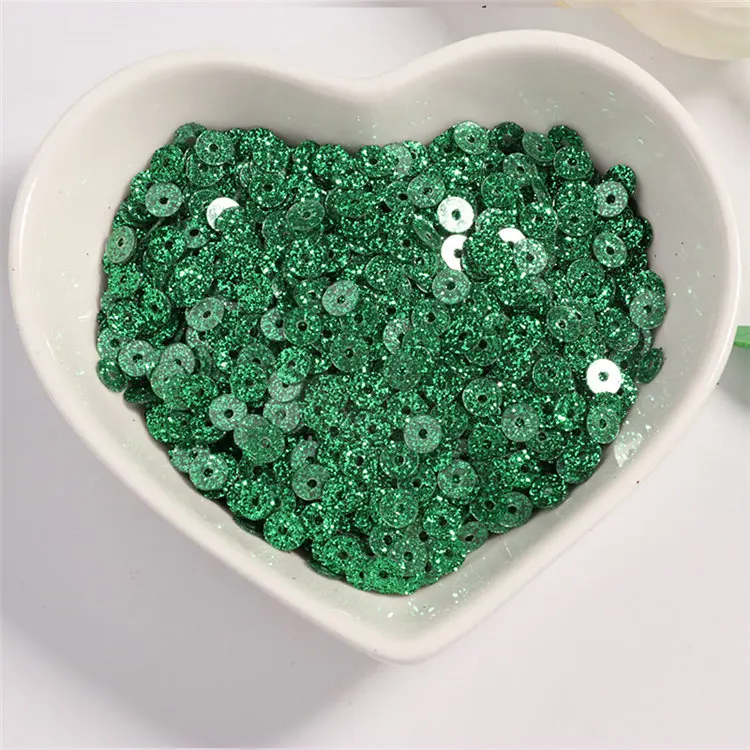 Dark Green 10 г/упак. 4 мм блестки плоские круглые свободные блестки с пайетками Швейные Свадебные украшения Ремесло скрапбук DIY аксессуары - Цвет: Dark Green