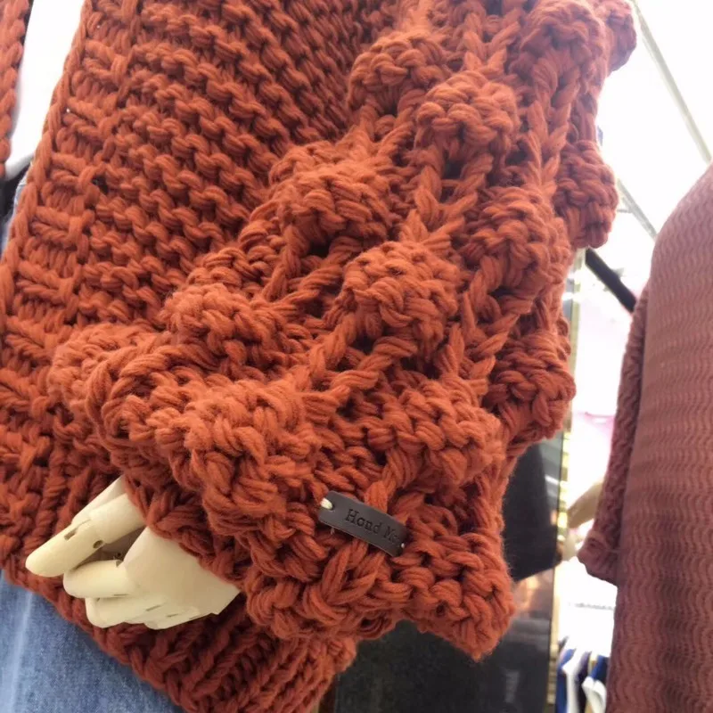 Twotwinstyle полые трикотажные свитера Кардиган женские осенние с длинным рукавом Свободные Большой размер женские джемперы Открыть стежка повседневная одежда