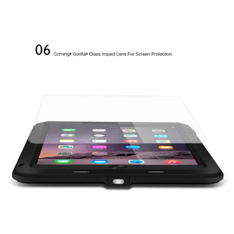 Защитный чехол Love Mei, водонепроницаемый чехол для ipad 2 3 4 retina Fundas Shell, корпус, вода/грязь/шок/Защита от дождя для ipad 3 ipad 4