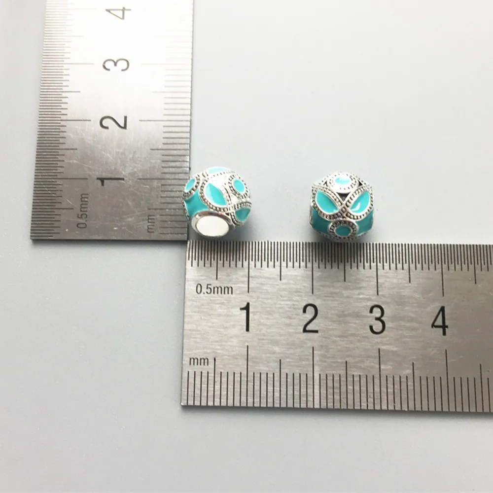 Бусины из серебра 925 пробы в этническом стиле самые модные бусины для
