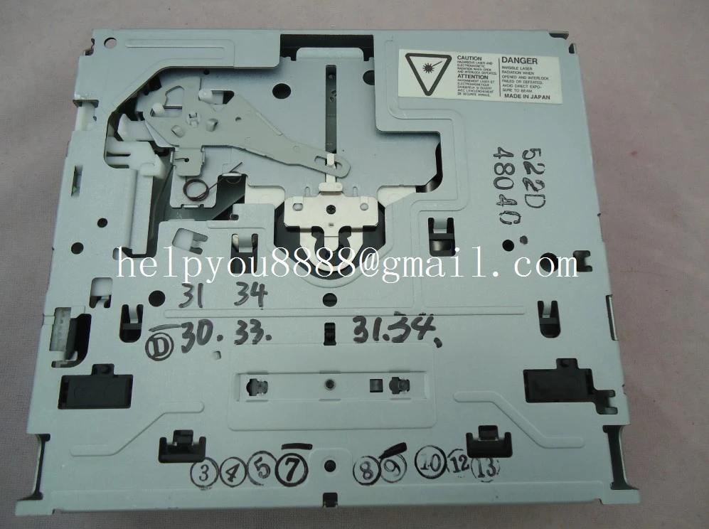 Один dvd-погрузчик механизм для PCB-DV3 chrysler PT Cruiser BMNW Mercedes Volvo V50 31260775 навигация аудио