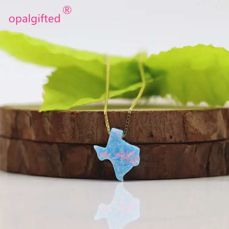 Ожерелье с подвеской Техас под серебро 2020 пробы розовым опалом|pendants for women|gold chain