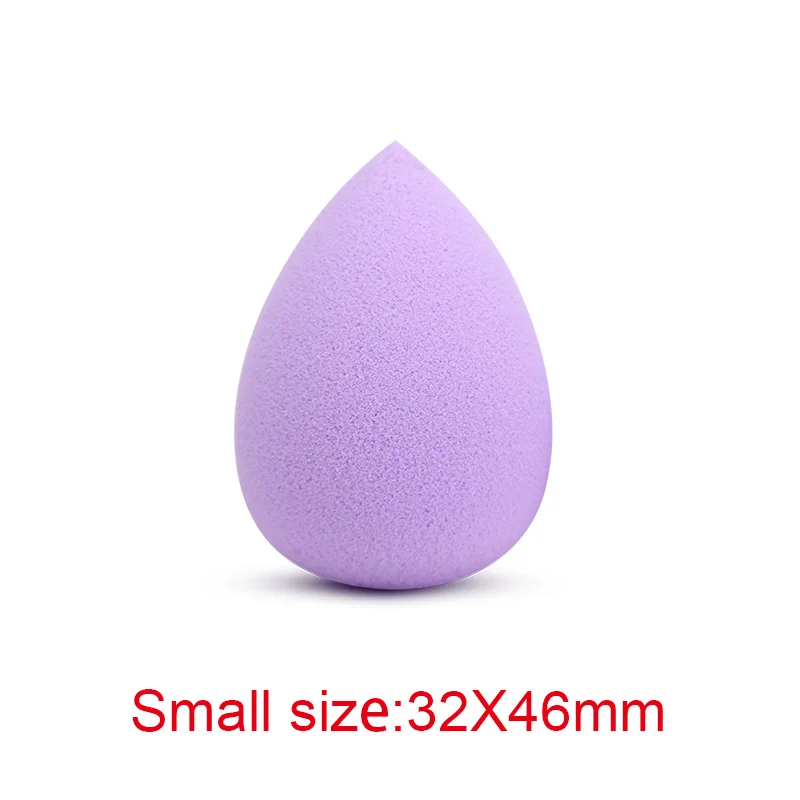 Small Light Purple Cocute макияж основа Губка макияж Косметическая пудра гладкая Красота Косметика Макияж Губка Красота Инструменты подарки - Цвет: Small Light Purple