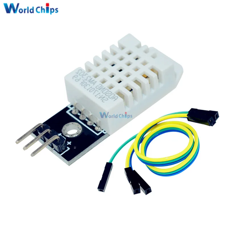 Модуль датчика температуры и влажности diymore DHT22 AM2302 для Arduino SHT11 SHT15 с кабелями