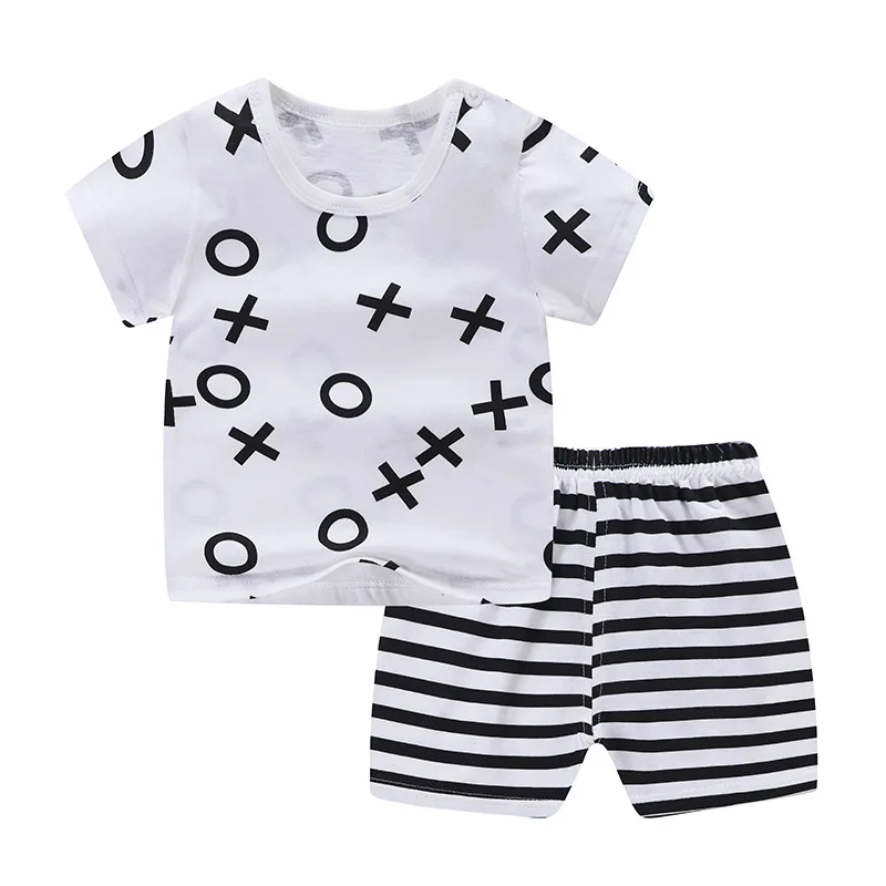 Baby Boy Summer Popular Short Sleeves+Shorts Girl Lovely Style Clothing Outfits | Детская одежда и обувь