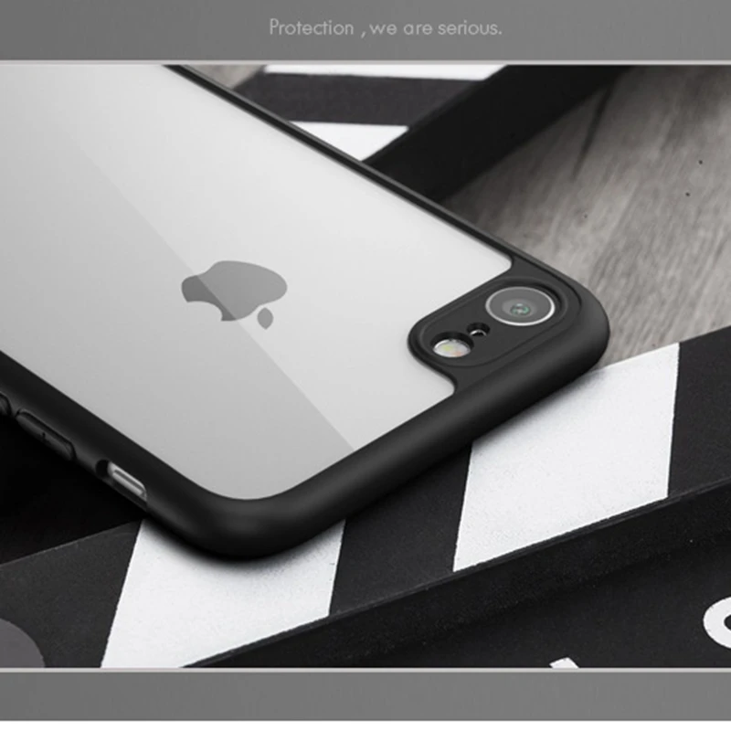 Phone Bumper Case For Iphone 6s 6 7 Plus 8plus X Xs Colour Pc Soft Shell 8 6plus Xr Cover Protection |