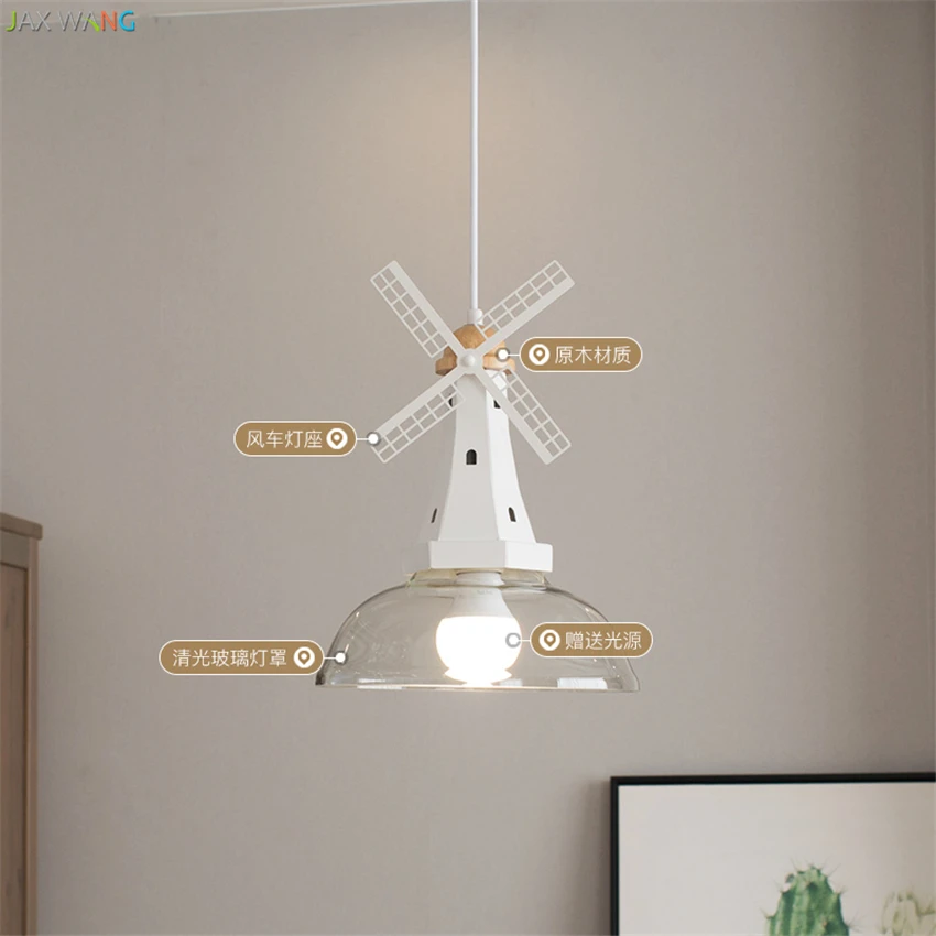 Подвесные светильники в скандинавском стиле для ресторана столовой спальни