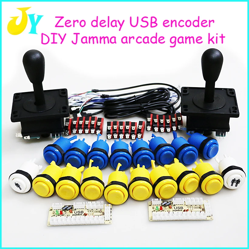 Комплект сделай сам для двух игроков USB кодировщик с нулевой задержкой ПК Raspberry pi