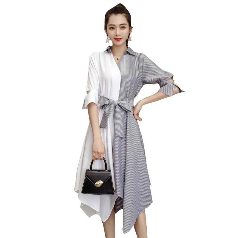 Для женщин Мода летнее платье 2019 прилив хан был тонкий в Длинные Платья