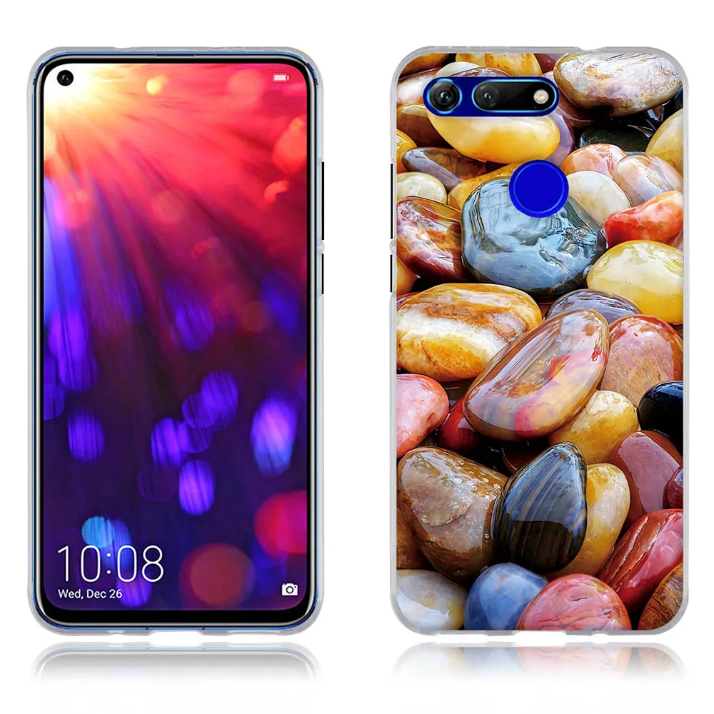 Для huawei Honor просмотра 20 V20 крышка мягкая TPU силиконовая животных рисунком телефон