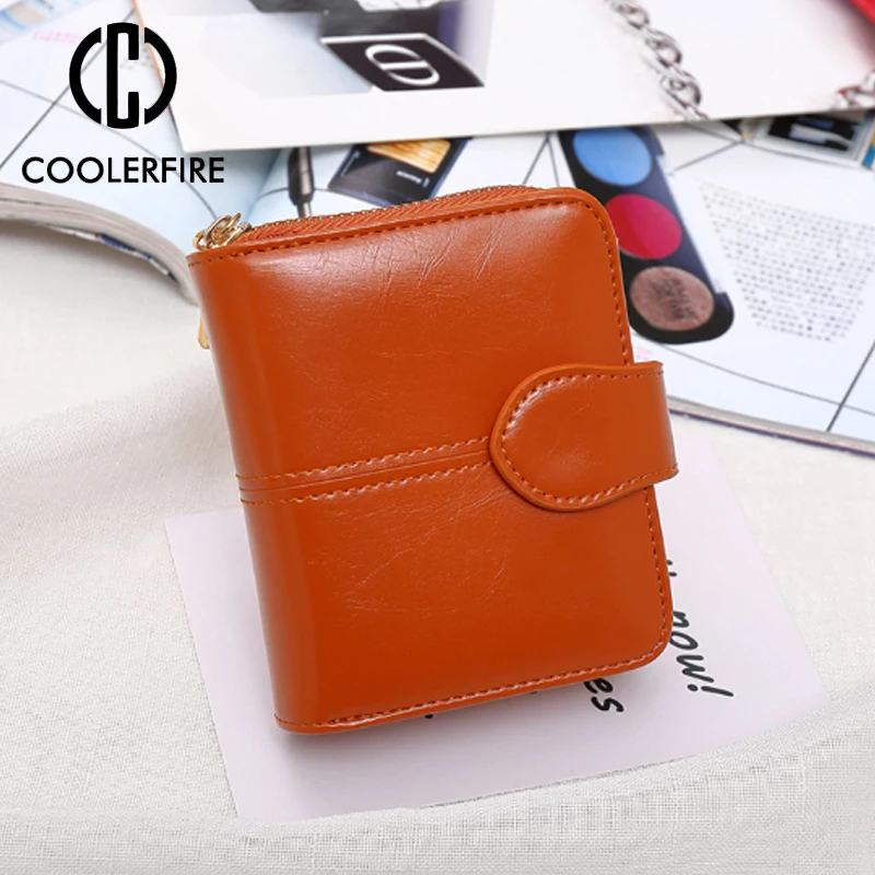 Женский кошелек CCOOLERFIRE женский кожаный длинный держатель для карт