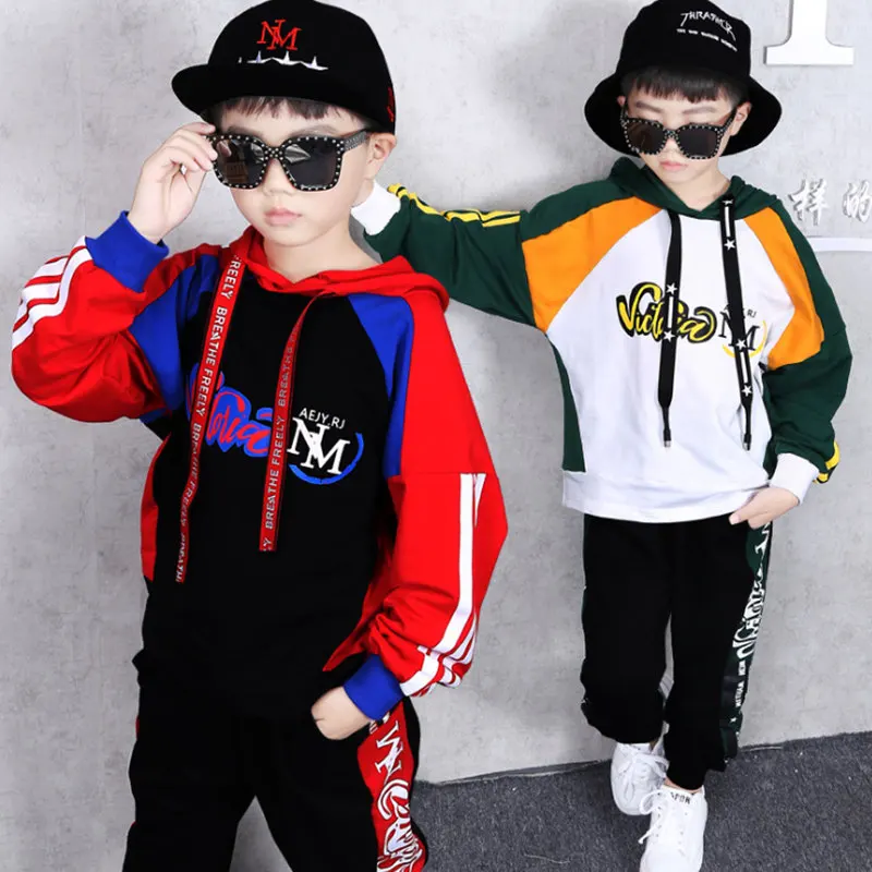 Новинка Осень зима 2019 Детский комплект для девочек теплая одежда спортивный