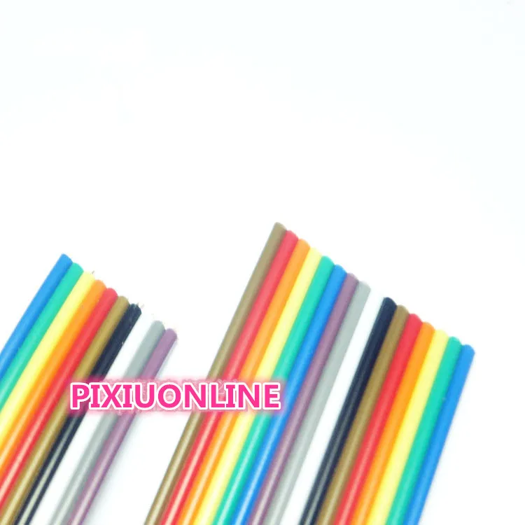 

1PCS/ YT2096B 1.27mm Pitch/Spacing Ribbon cable Dupont line 30-64P FC Terminal Each core consists of 7* 0.12 MM copper wire 1M