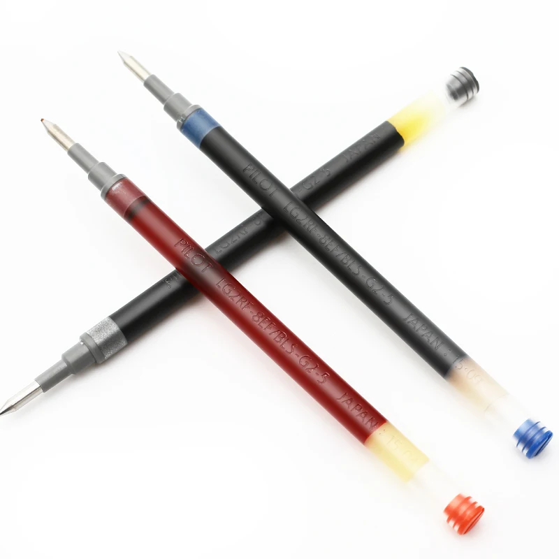 Pilot G2 07 05 ручка для заправки bls-g2 выдвижные гелевые чернила премиум класса, шариковые ручки, тонкие Pt 0,7 мм, сверхтонкие 0,5 мм
