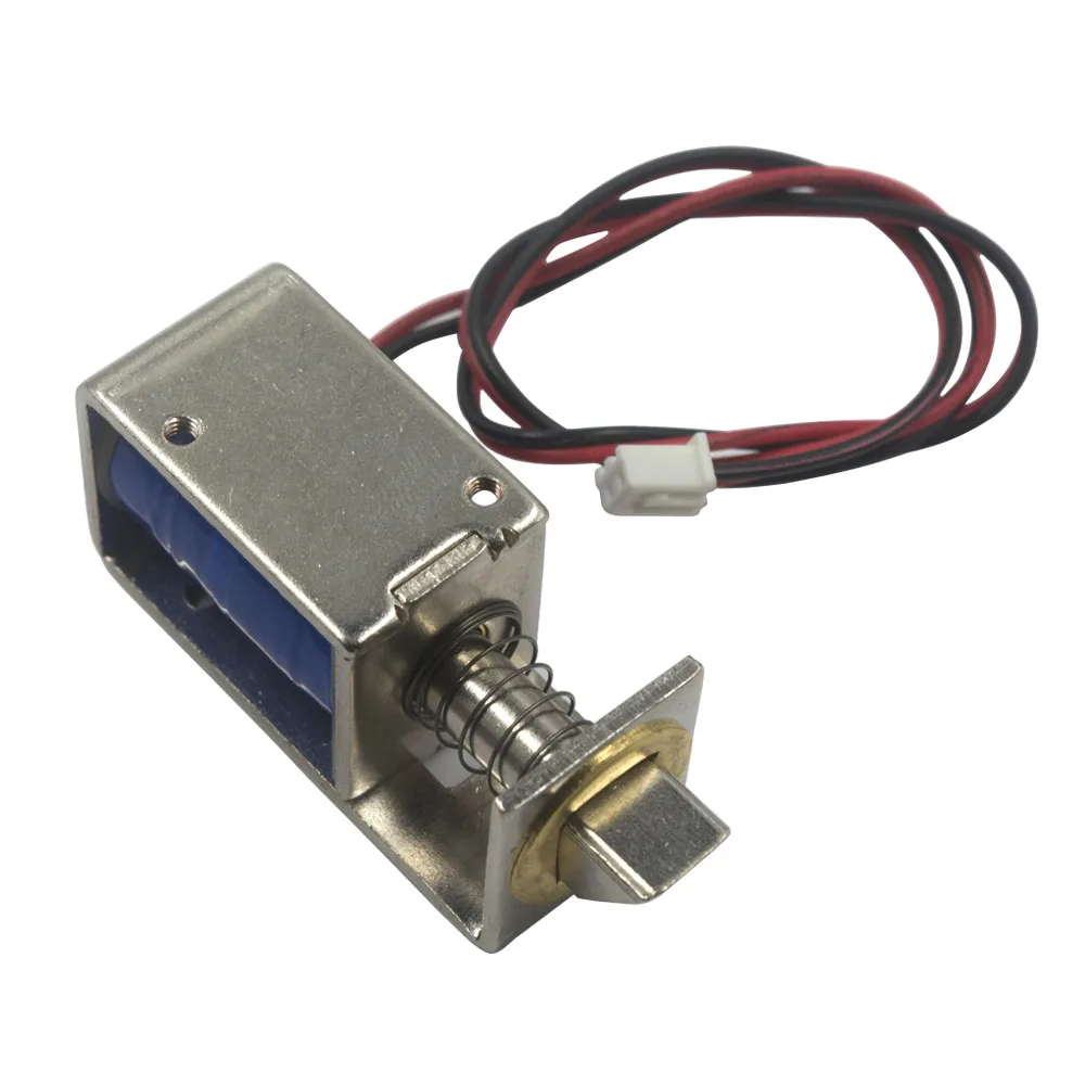 24V Cabinet Door Electric Lock Tongue Down Assembly Solenoid with Buckle | Обустройство дома