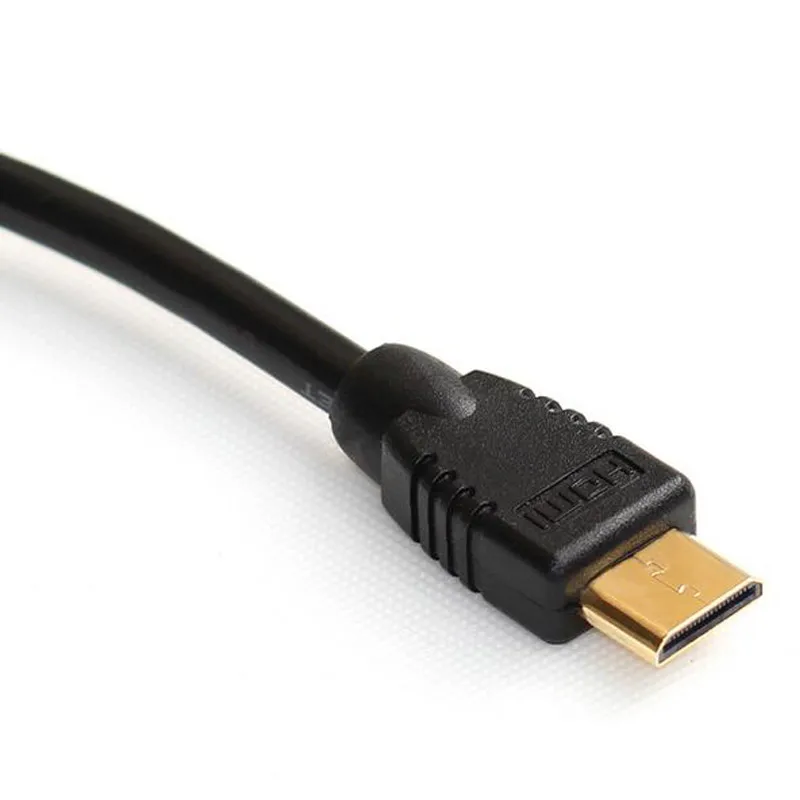 Стандартный 1080 P мини HDMI к HDMI кабель штекер к женскому конвертеру адаптер M-F Удлинительный переходник Кабель