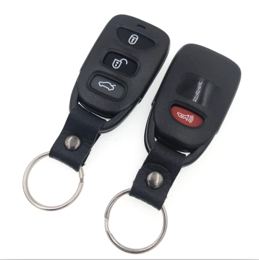 3 and red button 2 3 4 Кнопка сменный Корпус ключа для hyundai Elantra Santa Fe Eagle Terracan KIA Sorento Forte Cerato чехол для пульта дистанционного управления - Количество кнопок: 3 and red button