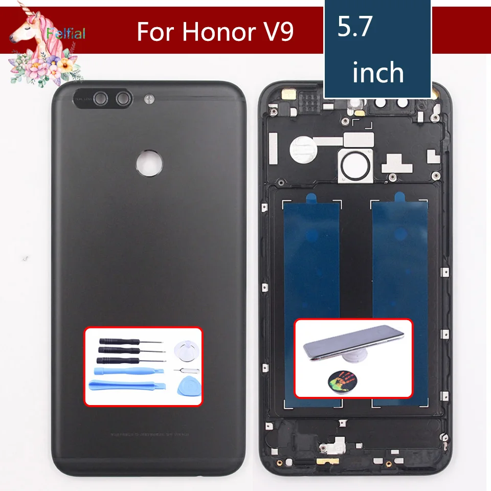 Задняя крышка аккумуляторного отсека для Huawei Honor 8 Pro задняя V9 аккумулятора