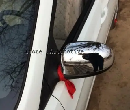 Автомобильное боковое зеркало, крышка зеркала заднего вида для hyundai VERNA Solaris 2010 2011 2012 2013 хром 2 шт. в комплекте