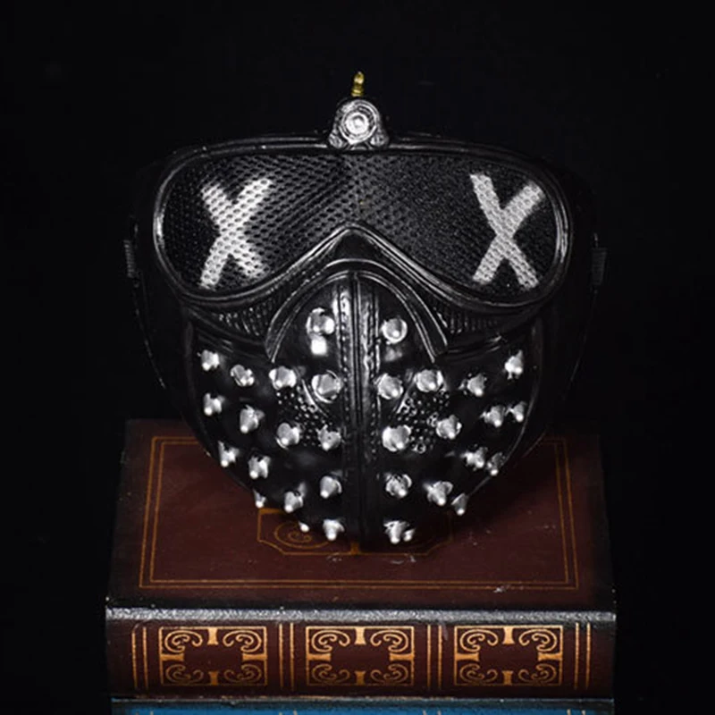 Панк дьявол COS аниме сценивечерние ческая вечеринка маска хип-хоп заклепки