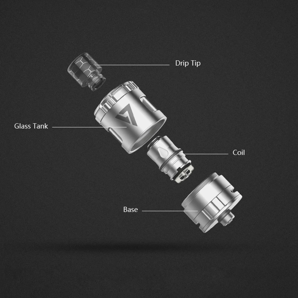 Оригинальный бак Desire Squonky Subohm емкостью 2 мл с диаметром 24 мм и сетчатой катушкой 0 4