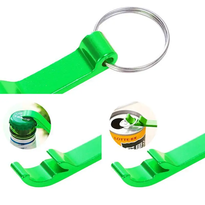 Aluminum Keychain Pocket Small Key Chain Ring Bar Claw Beverage Beer Bottle Opener Can Open Rings | Автомобили и мотоциклы