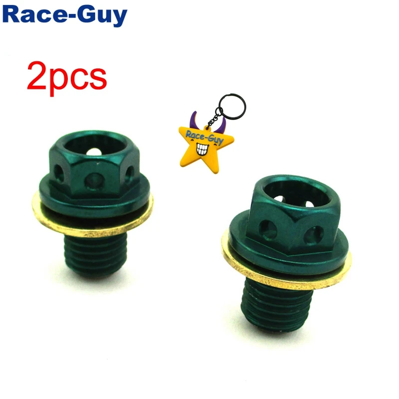 Зеленый магнитный масляный дренажный болт штепсельная Вилка для Lifan YX Zongshen