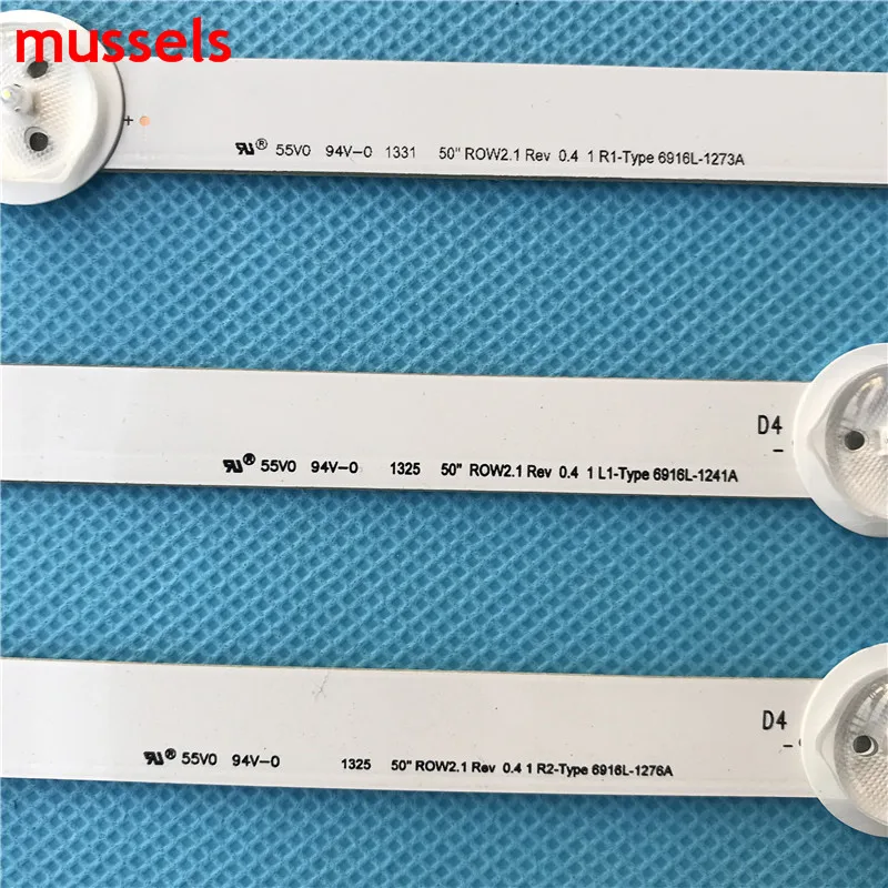 Светодиодная подсветка для LG 50 &quotTV 50LN5200 50L1350U E500i-A0 50L4300U TC-L50B6B 50L4353D LC500DUE SF R2 U2 50LA620S