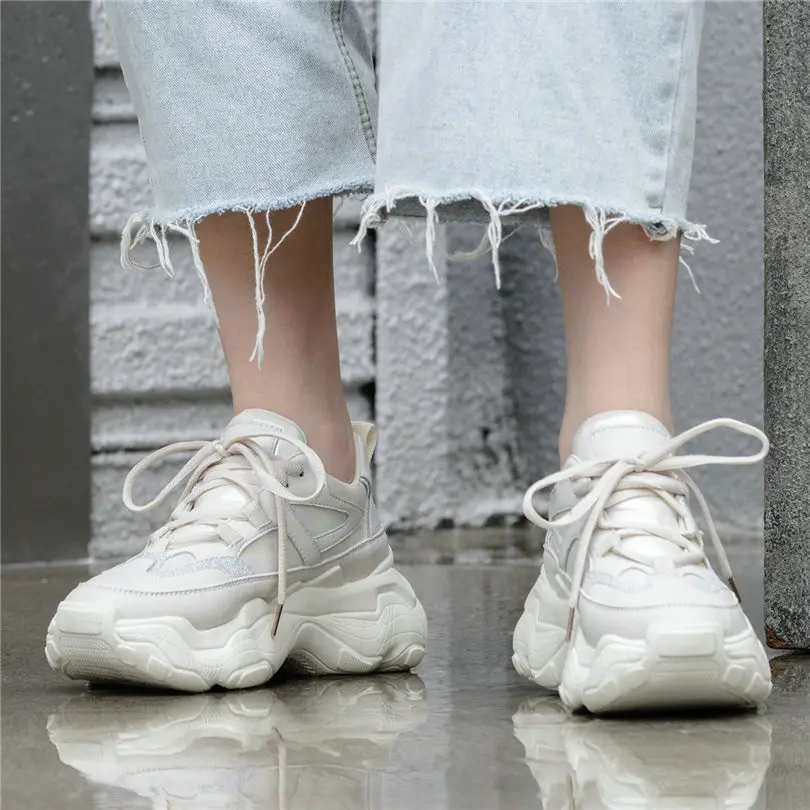 Теннисная обувь женские дышащие яловые вечерние туфли-лодочки на высоком