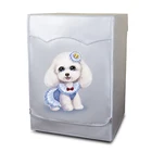 Чехол для стирки, Чехол Для солнцезащитной стиральной машины, водонепроницаемая сушилка из полиэстера с серебряным покрытием, защитные товары для дома, Lavadora