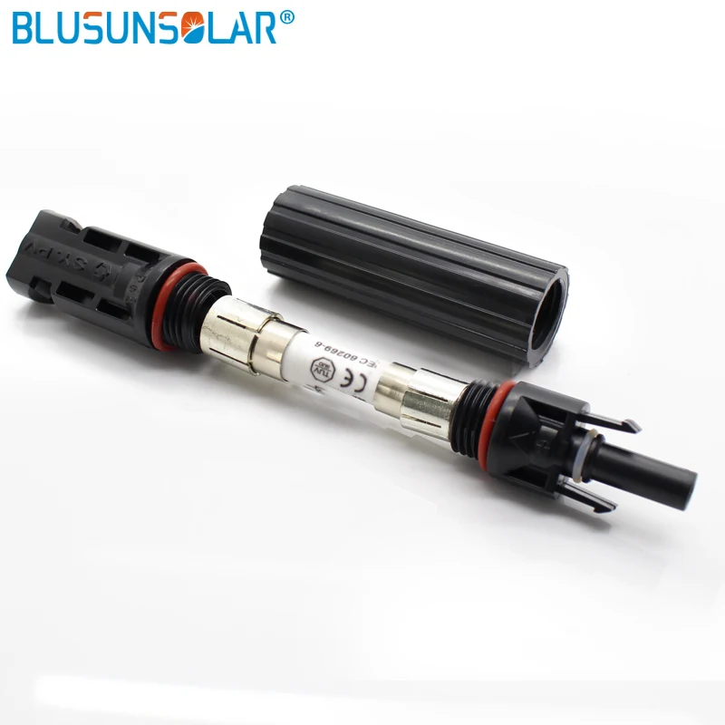 

200 pcs/lot High quality PV Photovoltaic Solar SOLAR Fuse Connector Compatible Fuse Connection for Solar Energy System