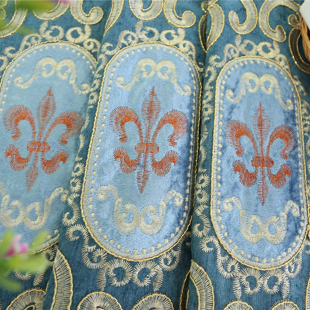 Роскошные европейские шторы Slow Soul с вышивкой тканевая занавеска + вуаль для