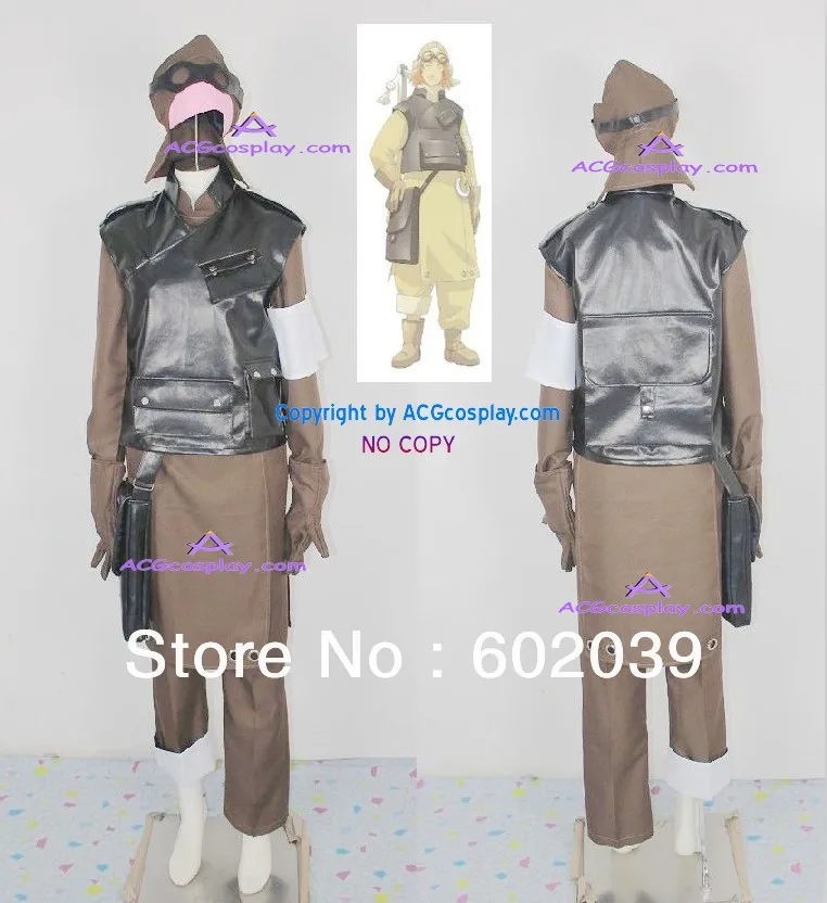 

Самурай 7 хаяшида хэйхачи Косплей Костюм с большой сумкой ACGcosplay
