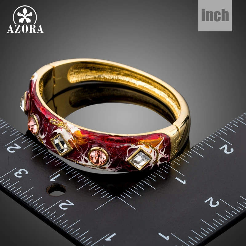 Азора модный розовый Австрийские кристаллы с рисунком в виде картины маслом