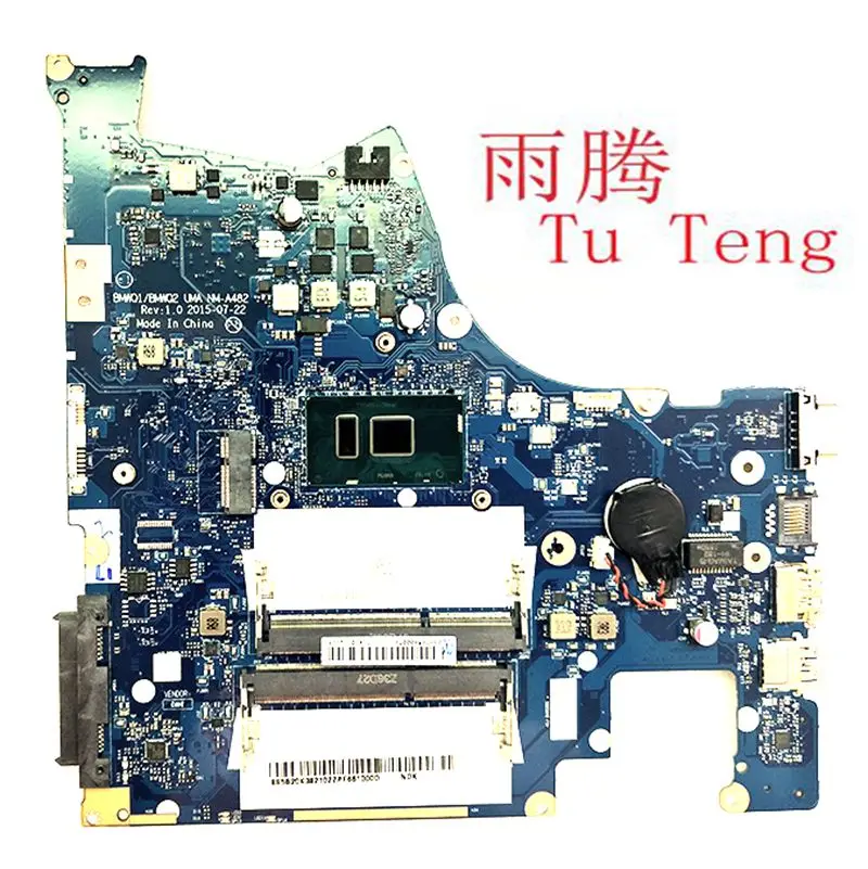 

For Lenovo Ideapad 300-15ISK notebook motherboard NM-A482 with SR2EY i5-6200U processor 100% tested fast delivery