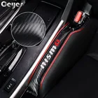 Стикеры Ceyes для стайлинга автомобиля, герметичные аксессуары для сиденья, герметичные аксессуары, чехол для Nissan Nismo Qashqai Tiida Teana Juke